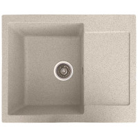 Каменная кухонная мойка Romzha Janta 62 Gri (802) Серый (RO48207)