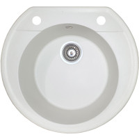 Каменная кухонная мойка Romzha Janta Biela (102) Белый (RO44622)