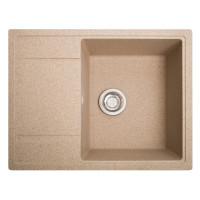 Каменная кухонная мойка Romzha Jorum 65 Piesok (301) Песочный (RO410495)