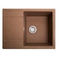 Каменная кухонная мойка Romzha Jorum 65 Teracota (701) Теракот (RO410501)