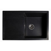 Кам'яна кухонна мийка Romzha Jorum 78 Antracit (901) Антрацит (RO43464)
