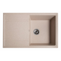 Каменная кухонная мойка Romzha Jorum 78 Bezhvy (401) Бежевый (RO43462)