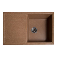 Каменная кухонная мойка Romzha Jorum 78 Teracota (701) Теракота (RO43463)
