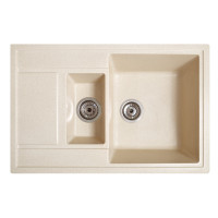Каменная кухонная мойка Romzha Jorum 78D Avena (501) Авена (RO43341)