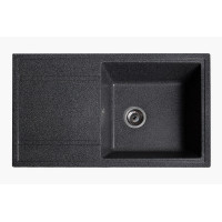Каменная кухонная мойка Romzha Jorum 86 Grafit (201) Графит (RO410505)