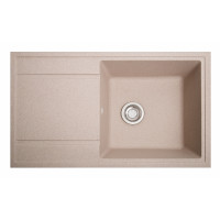 Каменная кухонная мойка Romzha Jorum 86 Bezhvy (401) Бежевый (RO410508)