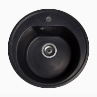 Кам'яна кухонна мийка Romzha Klasicky Antracit (901) Антрацит (RO43445)