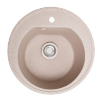 Каменная кухонная мойка Romzha Klasicky Bezhvy (401) Бежевый (RO48672)