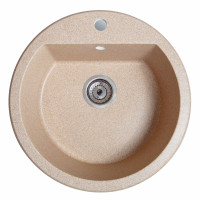 Каменная кухонная мойка Romzha Kolo Piesok (301) Песочный (RO48661)