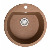 Кам'яна кухонна мийка Romzha Kolo Teracota (701) Теракот (RO48735)