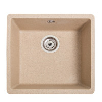 Кам'яна кухонна мийка Romzha Mira U-400 Piesok (301) Пісочний, під стільницю (RO43405)