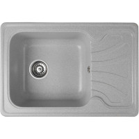 Кам'яна кухонна мийка Romzha Rasa 64 Seda (602) Сірий (RO44527)