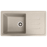 Каменная кухонная мойка Romzha Trei 78 Gri (802) Серый (RO49715)