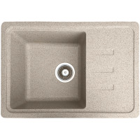 Каменная кухонная мойка Romzha Trei 62 Gri (802) Серый (RO410668)