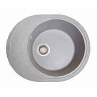 Кам'яна кухонна мийка Romzha Voce Seda (601) Сірий (RO43212)