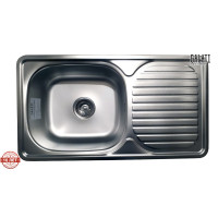 Кухонна мийка з нержавіючої сталі Romzha Anka Satin матова (RO47140)