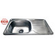 Кухонна мийка з нержавіючої сталі Romzha Anka Satin матова (RO47140)