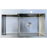 Кухонна мийка з нержавіючої сталі Romzha Arta Metric U-730R матова (RO47806)