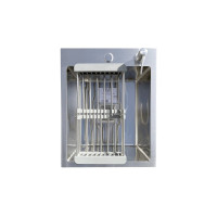 Кухонна мийка з нержавіючої сталі Romzha Arta Nova U-350 дозатор і корзина (RO43486)