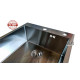 Кухонна мийка з нержавіючої сталі Romzha Arta U-450 матова (RO43419)