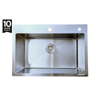 Кухонна мийка з нержавіючої сталі Romzha Arta U-600 матова (RO43421)