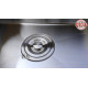 Кухонна мийка з нержавіючої сталі Romzha Arta U-600 матова (RO43421)
