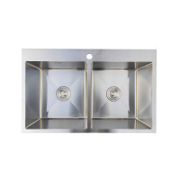 Кухонна мийка з нержавіючої сталі Romzha Arta U-750D матова (RO43422)