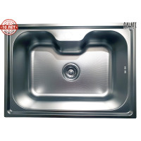 Кухонна мийка з нержавіючої сталі Romzha Bella Textura декор (RO49658)