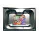 Кухонна мийка з нержавіючої сталі Romzha Bella Textura декор (RO49658)
