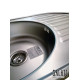 Кухонна мийка з нержавіючої сталі Romzha Dana Textura декор (RO47130)