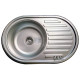 Кухонна мийка з нержавіючої сталі Romzha (Eko) Dana Textura декор (RO49685)