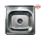 Кухонна мийка з нержавіючої сталі Romzha (Eko) Fifika Textura декор (RO47124)