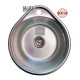 Кухонна мийка з нержавіючої сталі Romzha (Eko) Lala Satin матова (RO48660)