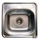 Кухонна мийка з нержавіючої сталі Romzha (Eko) Mala Satin матова (RO47125)