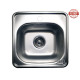 Кухонна мийка з нержавіючої сталі Romzha (Eko) Mala Textura декор (RO47126)
