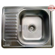 Кухонна мийка з нержавіючої сталі Romzha (Eko) Sims Textura декор (RO48659)