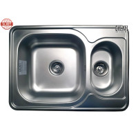 Кухонна мийка з нержавіючої сталі Romzha Fifika 1.5C Satin матова (RO44013)