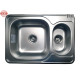 Кухонная мойка с нержавеющей стали Romzha Fifika 1.5C Satin матовая (RO44013)