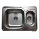 Кухонная мойка с нержавеющей стали Romzha Fifika 1.5C Textura декор (RO44017)
