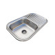 Кухонна мийка з нержавіючої сталі Romzha Liuba Satin матова (RO43435)