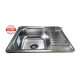 Кухонна мийка з нержавіючої сталі Romzha Sims Satin матова (RO47133)