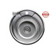 Кухонна мийка з нержавіючої сталі Romzha Sorin Mini Satin матова (RO43432)