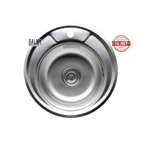 Кухонная мойка с нержавеющей стали Romzha Sorin Mini Textura декор (RO43433)