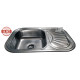 Кухонна мийка з нержавіючої сталі Romzha Stela Satin матова (RO48475)