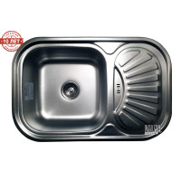 Кухонная мойка с нержавеющей стали Romzha Stela Textura декор (RO48476)