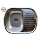 Кухонна мийка з нержавіючої сталі Romzha Vayorika 1.0C Satin матова (RO43426)