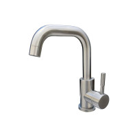 Кухонний змішувач Romzha Ionel U Нержавіюча сталь (RO49650)