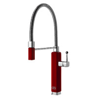 Кухонний змішувач Gessi Happy 60061#851 Глянцевий червоний Кухонний змішувач Gessi Happy 60061#851 Глянцевий червоний