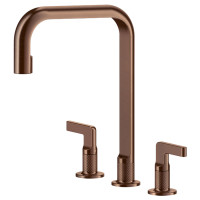 Кухонный смеситель Gessi Inciso 58701#708 Медь брашированная PVD, с двумя рычагами управления отдельно Кухонный смеситель Gessi Inciso 58701#708 Медь брашированная PVD, с двумя рычагами управления отдельно