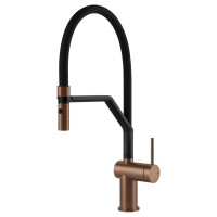 Кухонний змішувач Gessi Inedito 60429#125 Мідь брашована Кухонний змішувач Gessi Inedito 60429#125 Мідь брашована